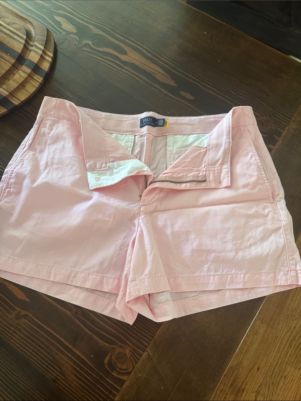 Polo by Ralph Lauren Light Pink High Waist Women's Shorts